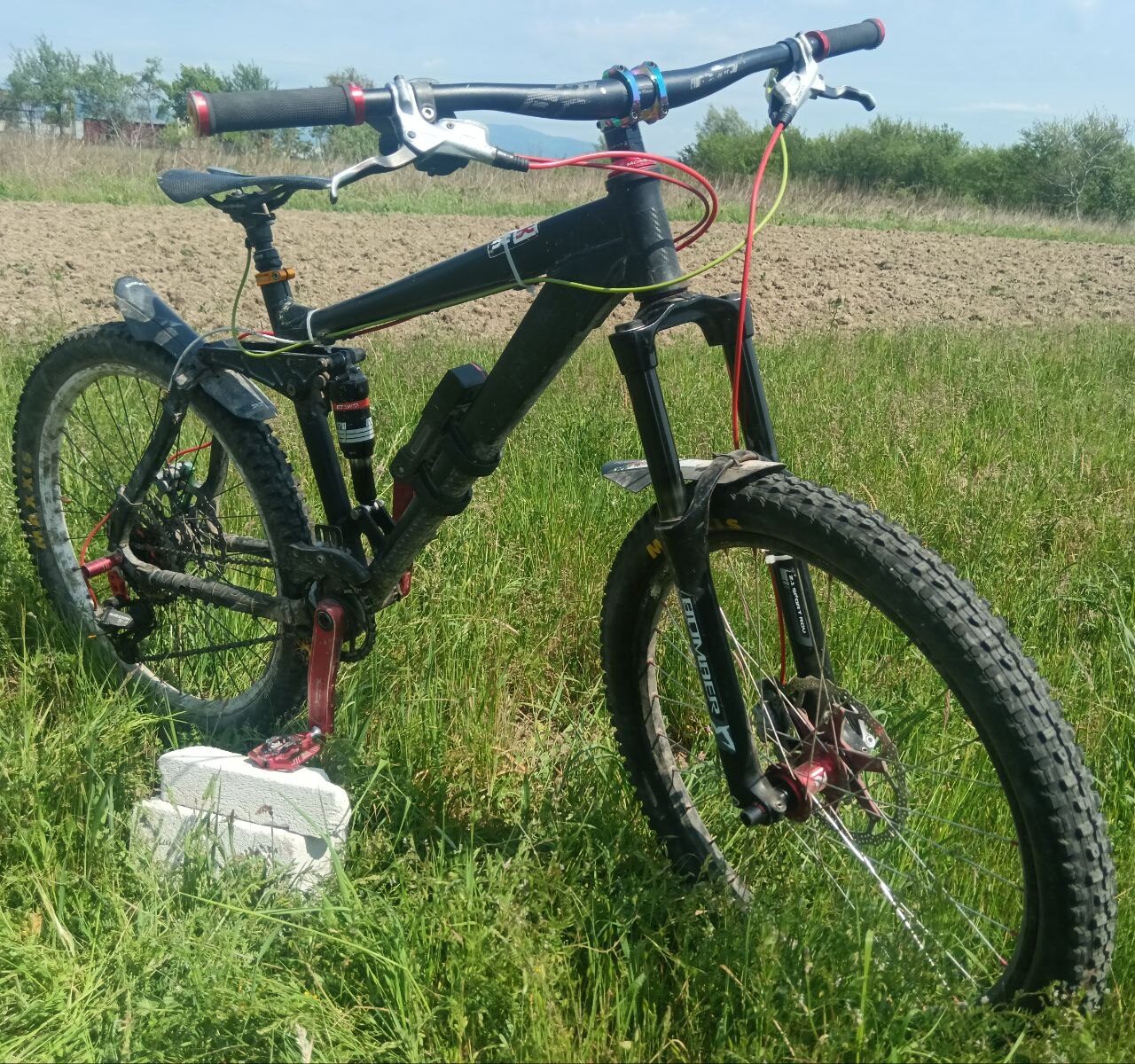 MTB Freeride збірка Kona SRAM X4 Marzocchi